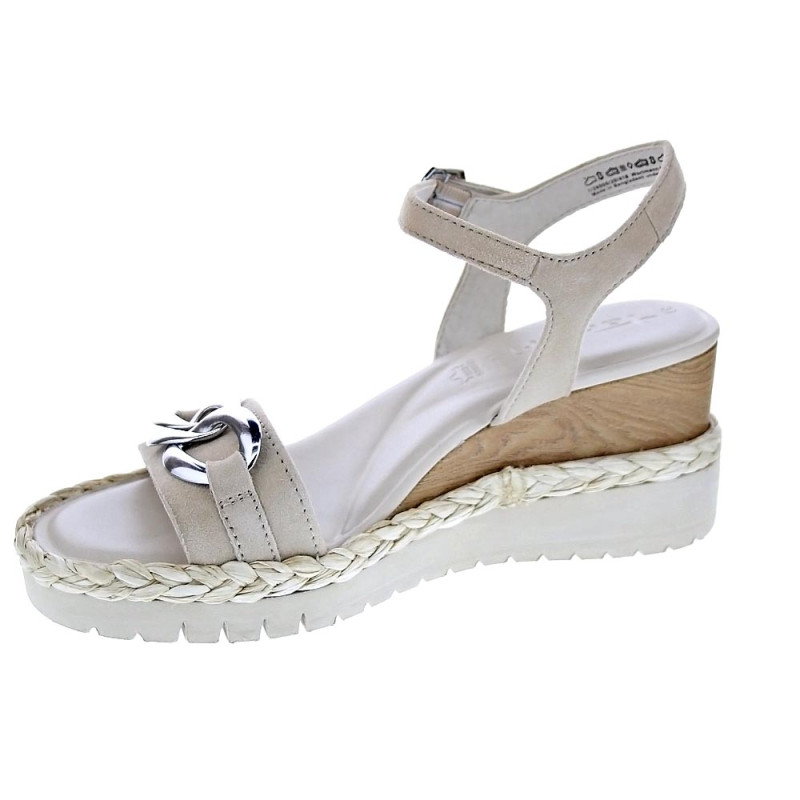 Sandalias Tamaris zapatos Mujer modelo 28006 Beige 