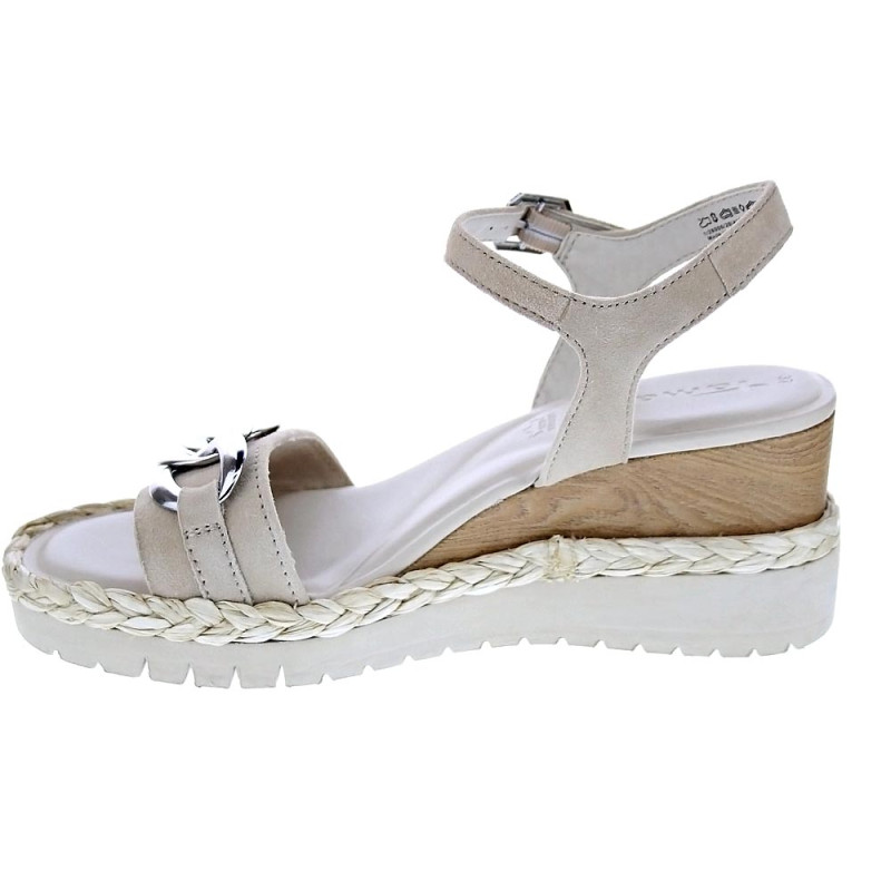Sandalias Tamaris zapatos Mujer modelo 28006 Beige 