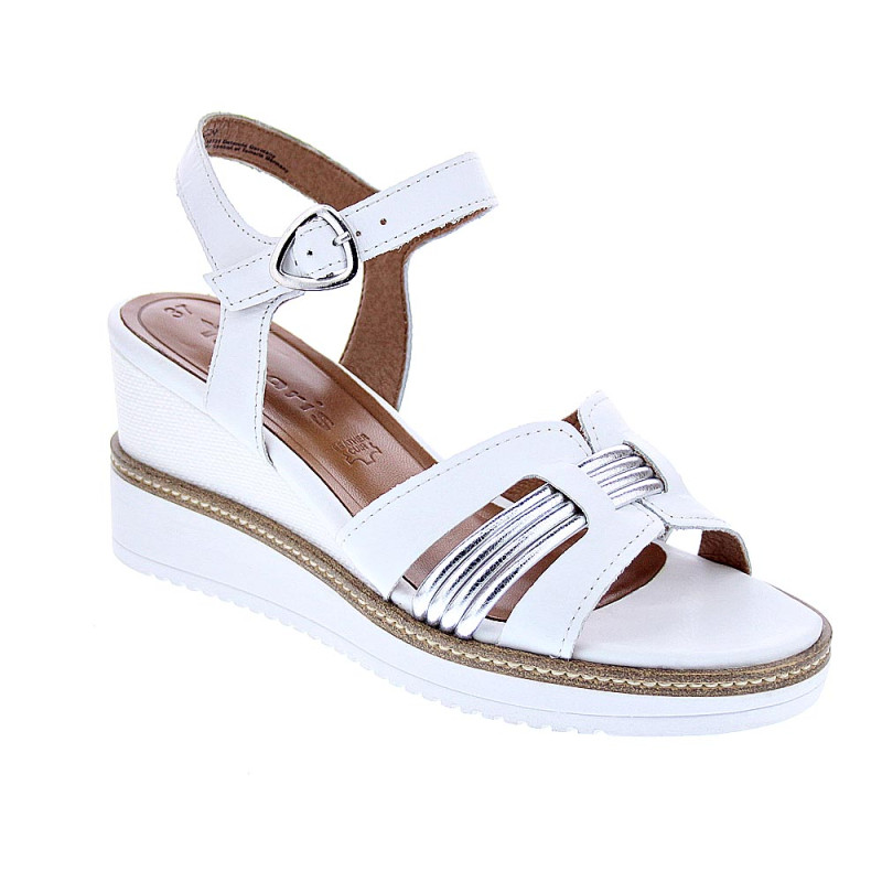Sandalias Tamaris zapatos Mujer modelo 28243 Blanco 