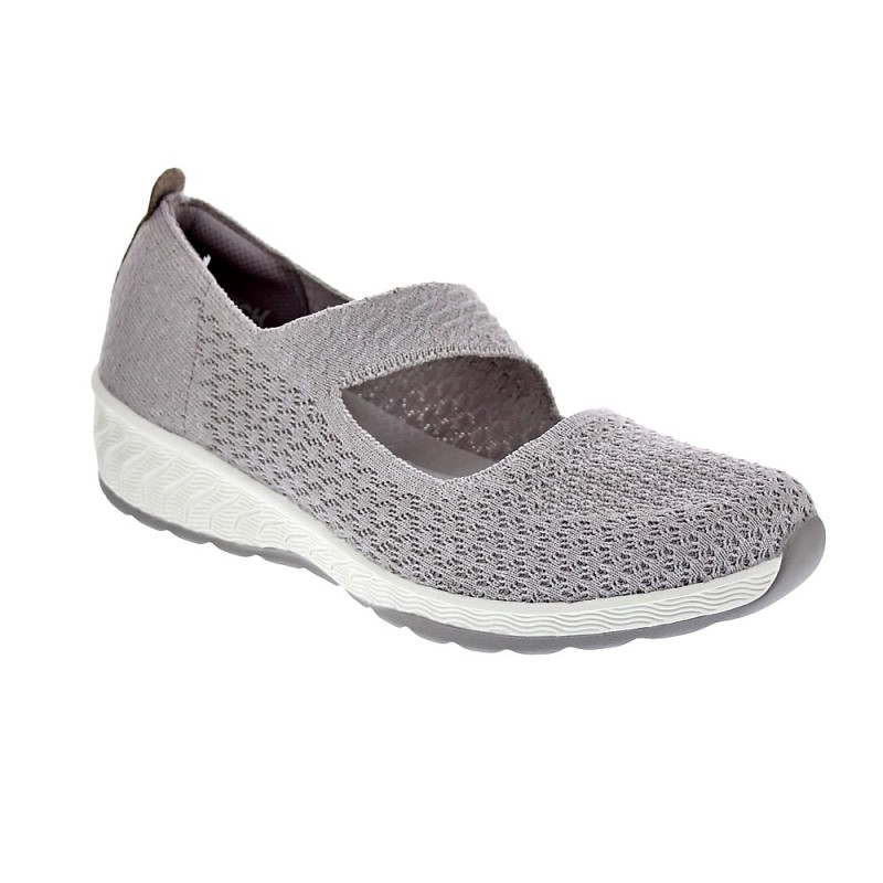 Bailarinas Skechers zapatos Mujer modelo Up-Lifted Plata 