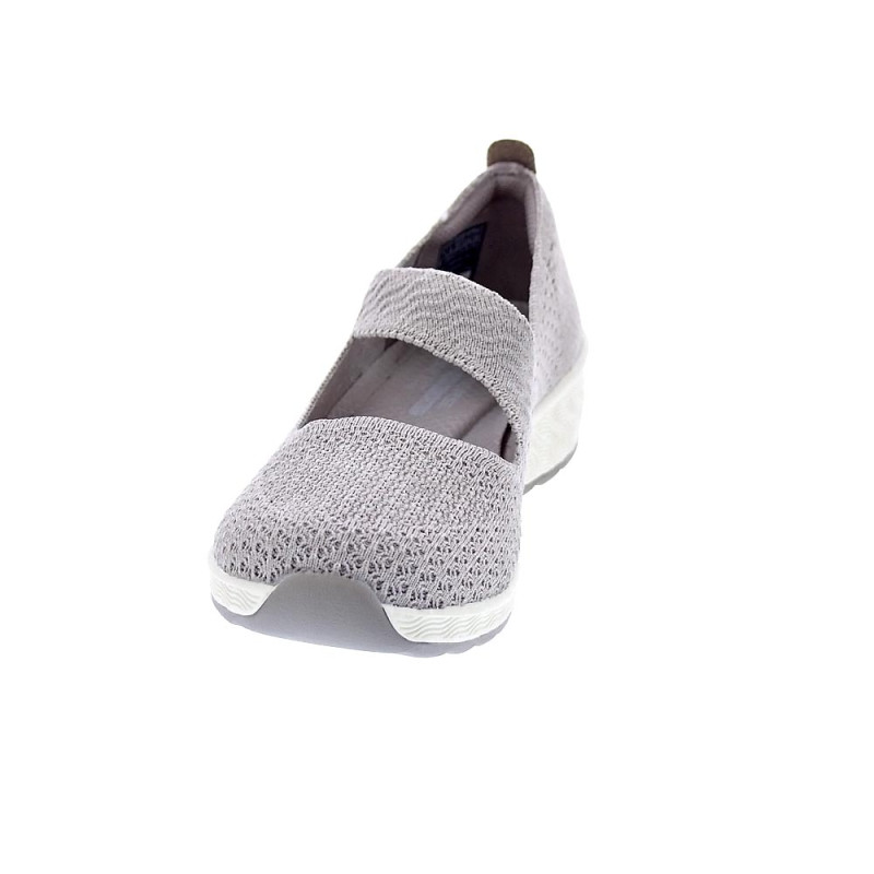 Bailarinas Skechers zapatos Mujer modelo Up-Lifted Plata 