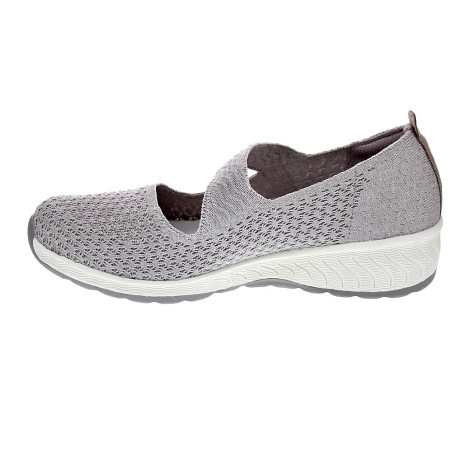 Bailarinas Skechers zapatos Mujer modelo Up-Lifted Plata 