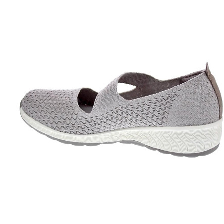 Bailarinas Skechers zapatos Mujer modelo Up-Lifted Plata 