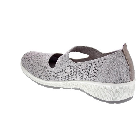 Bailarinas Skechers zapatos Mujer modelo Up-Lifted Plata 