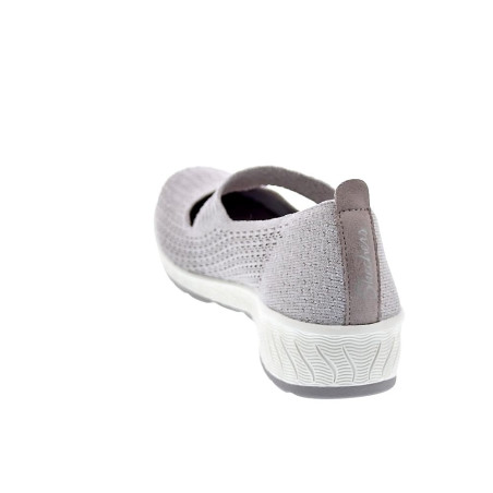 Bailarinas Skechers zapatos Mujer modelo Up-Lifted Plata 