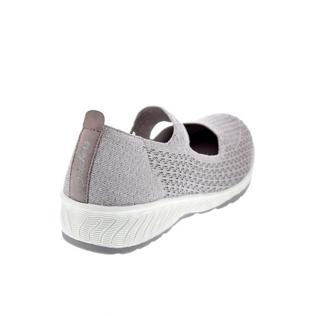 Bailarinas Skechers zapatos Mujer modelo Up-Lifted Plata 