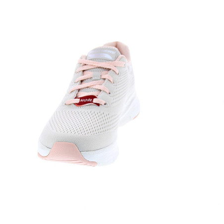 Zapatillas Skechers zapatos Mujer modelo Arch Fit Beige 