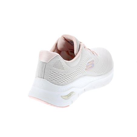 Zapatillas Skechers zapatos Mujer modelo Arch Fit Beige 
