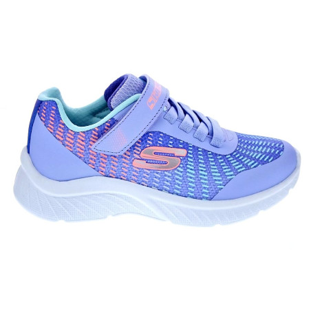 Zapatillas Skechers zapatos Niña modelo Microspec Azul 