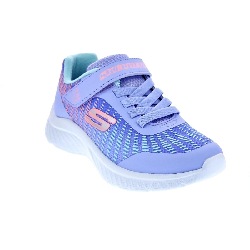 Zapatillas Skechers zapatos Niña modelo Microspec Azul 