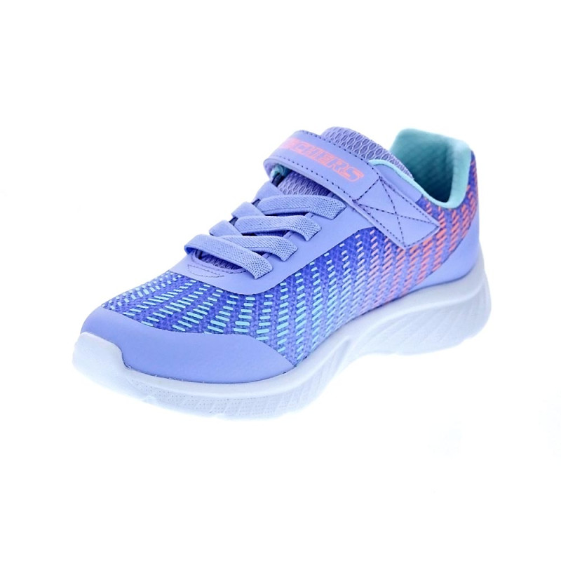 Zapatillas Skechers zapatos Niña modelo Microspec Azul 