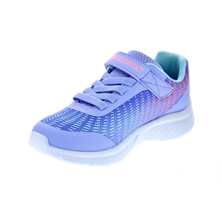 Zapatillas Skechers zapatos Niña modelo Microspec Azul 