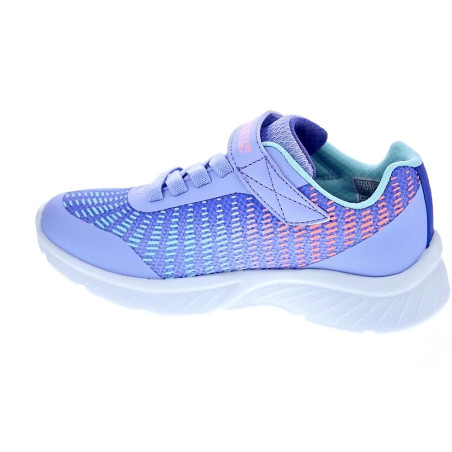 Zapatillas Skechers zapatos Niña modelo Microspec Azul 