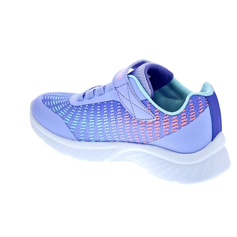 Zapatillas Skechers zapatos Niña modelo Microspec Azul 