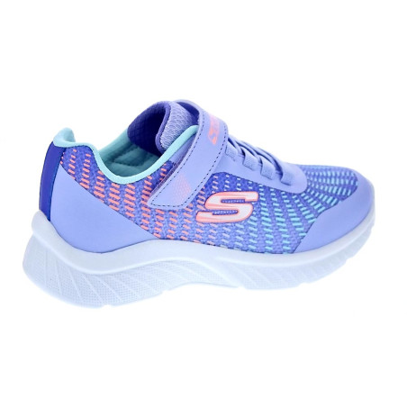 Zapatillas Skechers zapatos Niña modelo Microspec Azul 