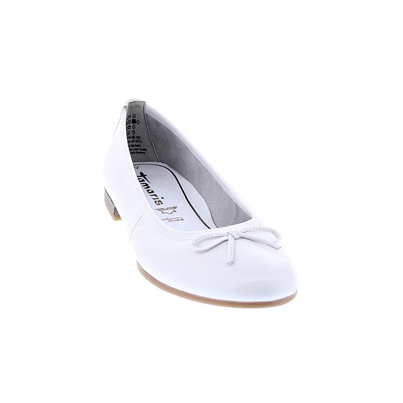 Bailarinas Tamaris zapatos Mujer modelo 22116 Blanco 