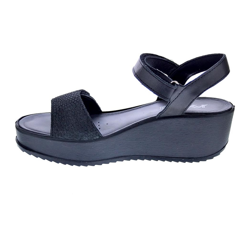 Sandalias Imac zapatos Mujer modelo 357560 Negro 