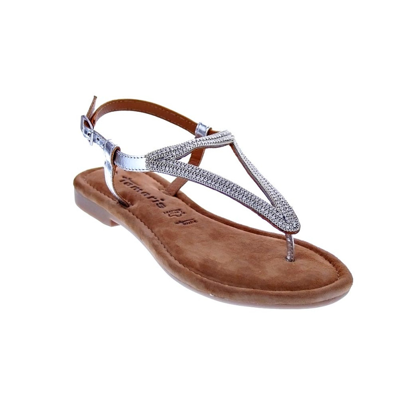 Sandalias Tamaris zapatos Mujer modelo 28125 Plata 
