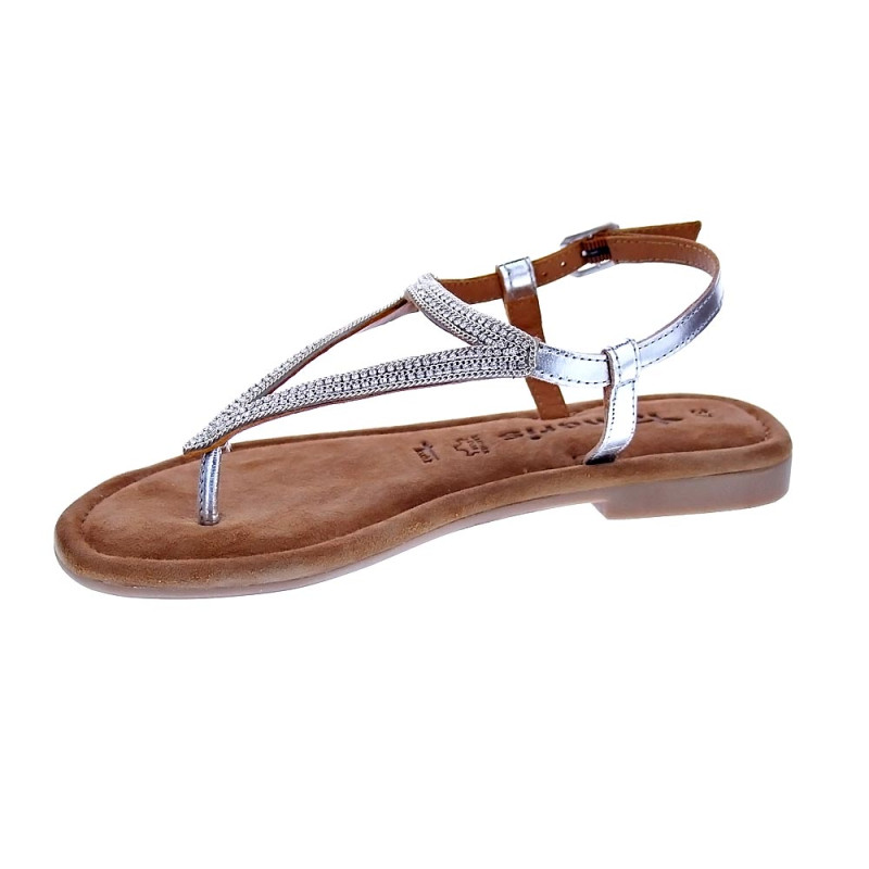Sandalias Tamaris zapatos Mujer modelo 28125 Plata 