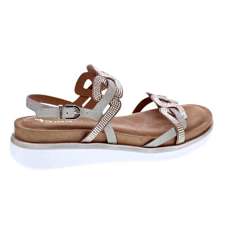 Sandalias Tamaris zapatos Mujer modelo 28716 Beige 