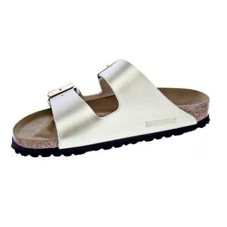 Sandalias Birkenstock zapatos Mujer modelo Arizona Oro 