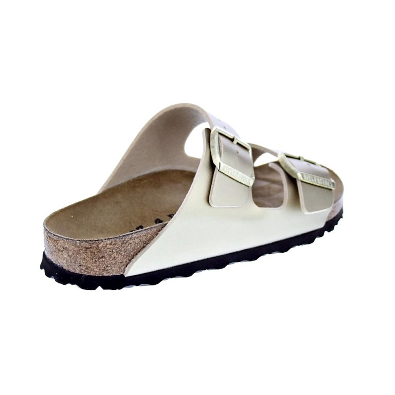 Sandalias Birkenstock zapatos Mujer modelo Arizona Oro 