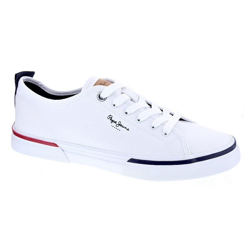 Zapatillas Pepe Jeans zapatos Hombre modelo Kenton Smart Blanco 