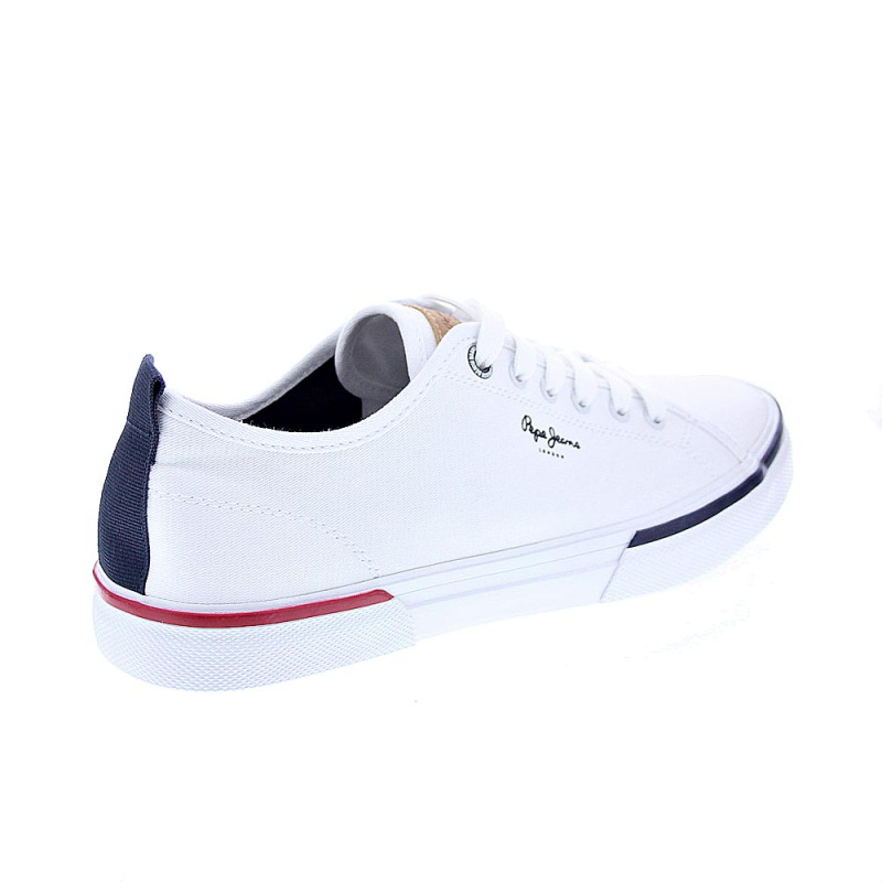 Zapatillas Pepe Jeans zapatos Hombre modelo Kenton Smart Blanco 