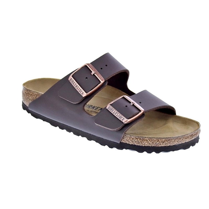 Chanclas Birkenstock zapatos Mujer modelo Arizona Marrón 
