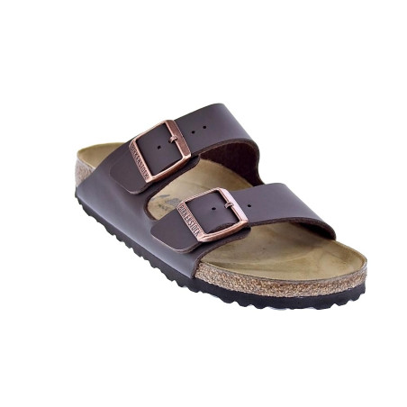 Chanclas Birkenstock zapatos Mujer modelo Arizona Marrón 