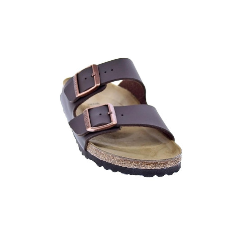 Chanclas Birkenstock zapatos Mujer modelo Arizona Marrón 
