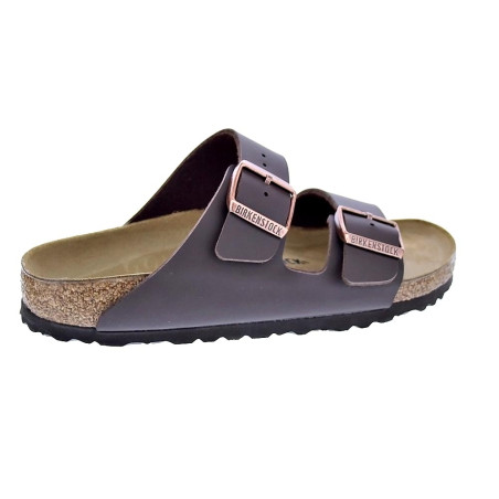 Chanclas Birkenstock zapatos Mujer modelo Arizona Marrón 