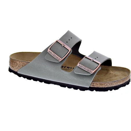 Chanclas Birkenstock zapatos Mujer modelo Arizona Bf 151213 STONE Marrón 