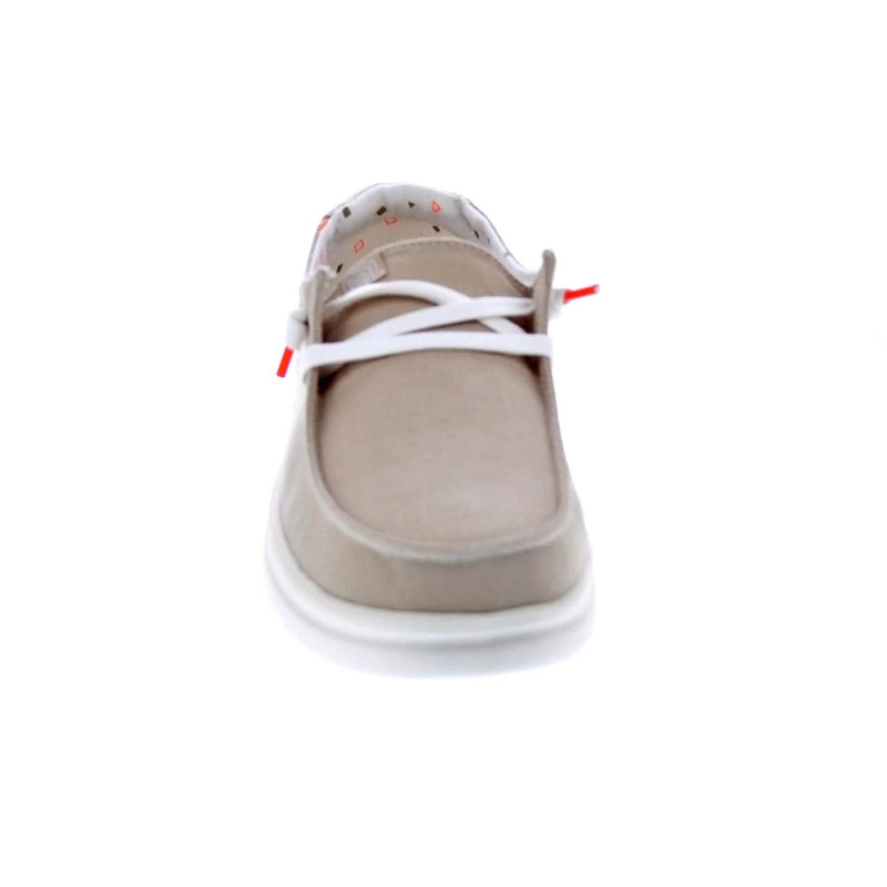 Mocasines Hey Dude zapatos Mujer modelo Wendy Rise Beige 