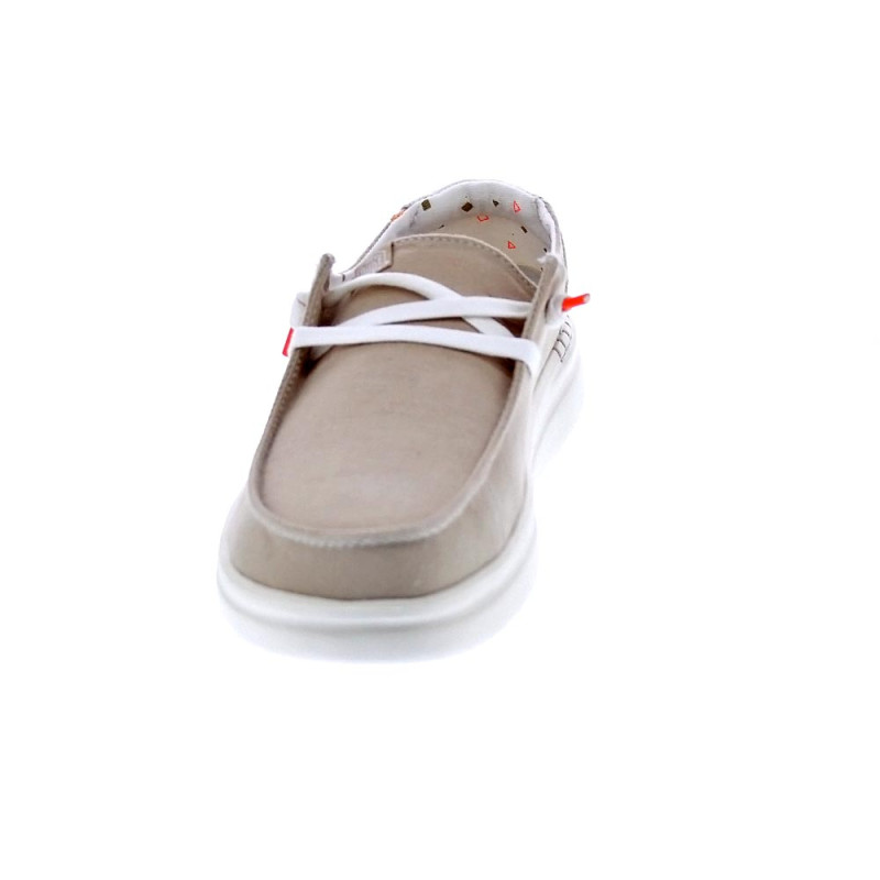 Mocasines Hey Dude zapatos Mujer modelo Wendy Rise Beige 
