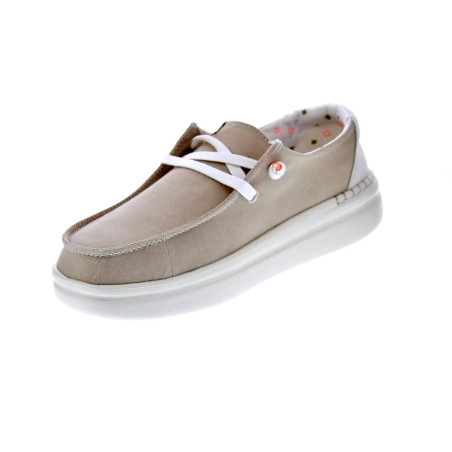 Mocasines Hey Dude zapatos Mujer modelo Wendy Rise Beige 
