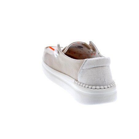 Mocasines Hey Dude zapatos Mujer modelo Wendy Rise Beige 
