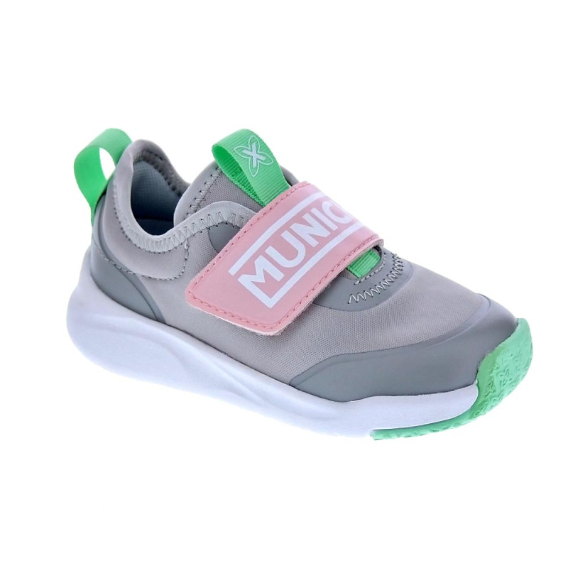 Zapatillas Munich zapatos Niña modelo Claudia Gris 