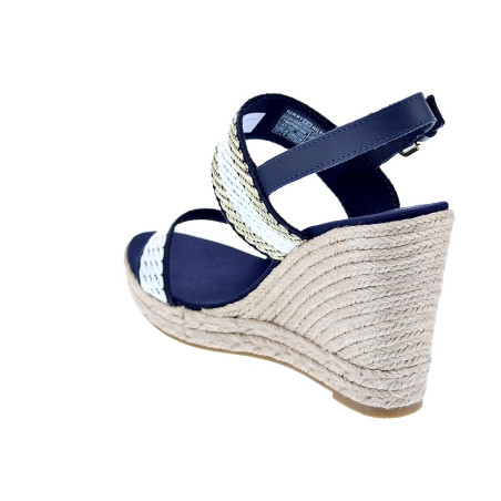 Sandalias Tommy Hilfiger zapatos Mujer modelo Golden Weebing Beige 