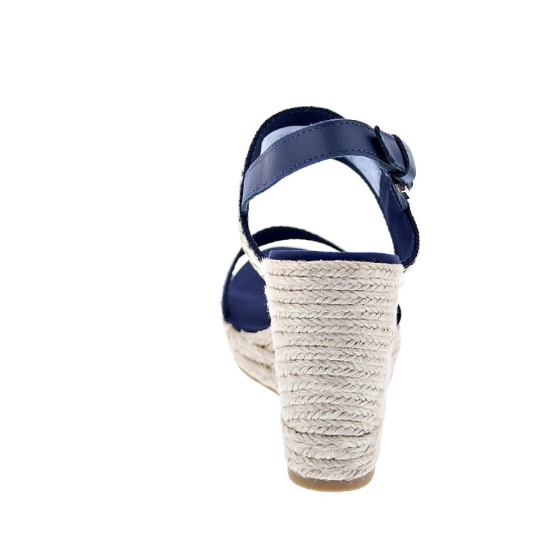 Sandalias Tommy Hilfiger zapatos Mujer modelo Golden Weebing Beige 