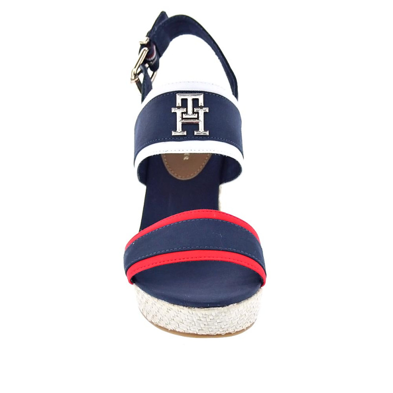 Sandalias Tommy Hilfiger zapatos Mujer modelo Feminine Wedge Azul 