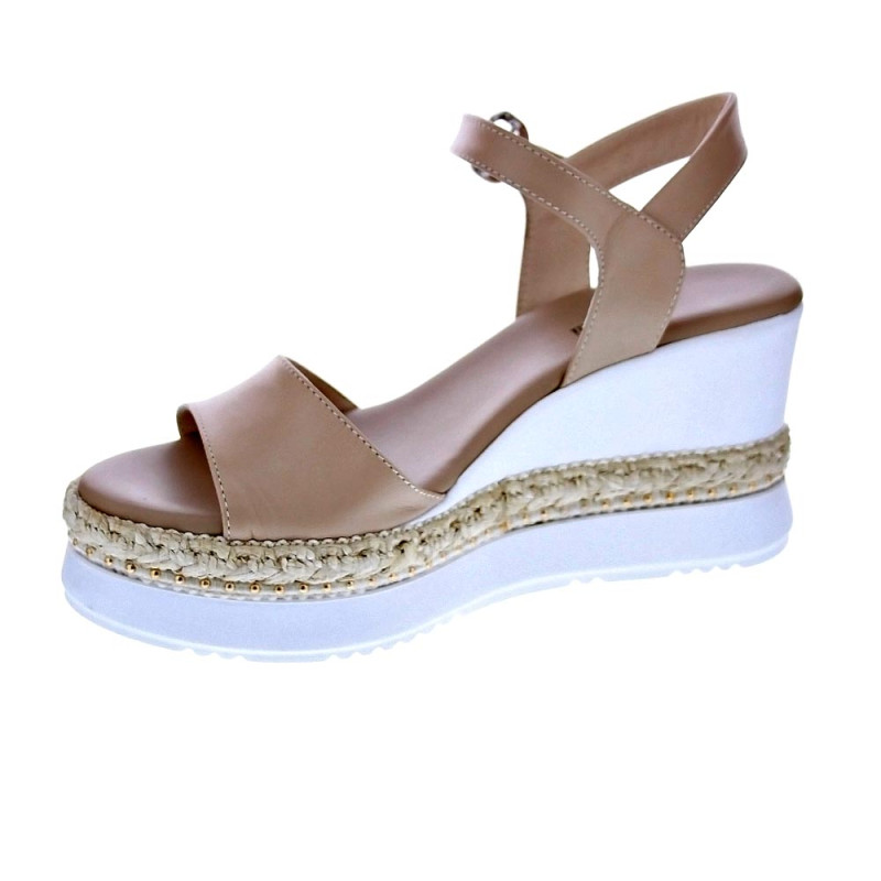 Sandalias Nero Giardini zapatos Mujer modelo E307690D Beige 