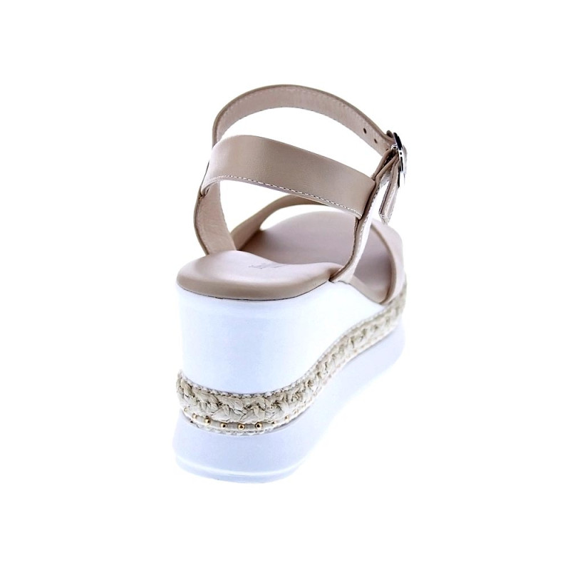 Sandalias Nero Giardini zapatos Mujer modelo E307690D Beige 