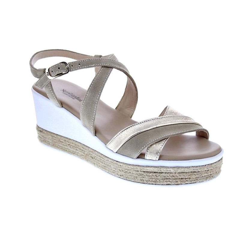 Sandalias Nero Giardini zapatos Mujer modelo E307710D Beige 