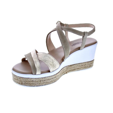 Sandalias Nero Giardini zapatos Mujer modelo E307710D Beige 