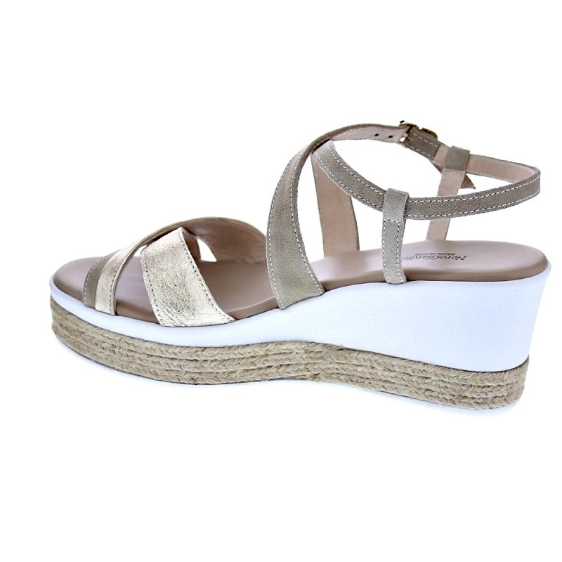 Sandalias Nero Giardini zapatos Mujer modelo E307710D Beige 