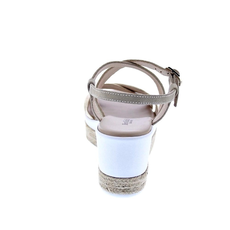 Sandalias Nero Giardini zapatos Mujer modelo E307710D Beige 