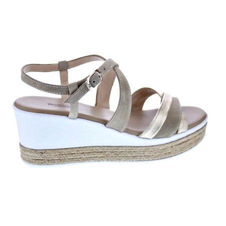 Sandalias Nero Giardini zapatos Mujer modelo E307710D Beige 
