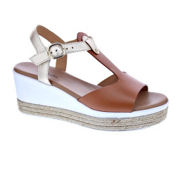 Sandalias Nero Giardini zapatos Mujer modelo E307712D Marrón  2