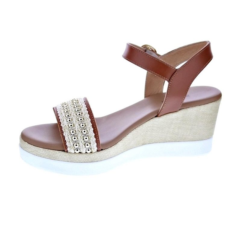 Sandalias Nero Giardini zapatos Mujer modelo E307720D Marrón 